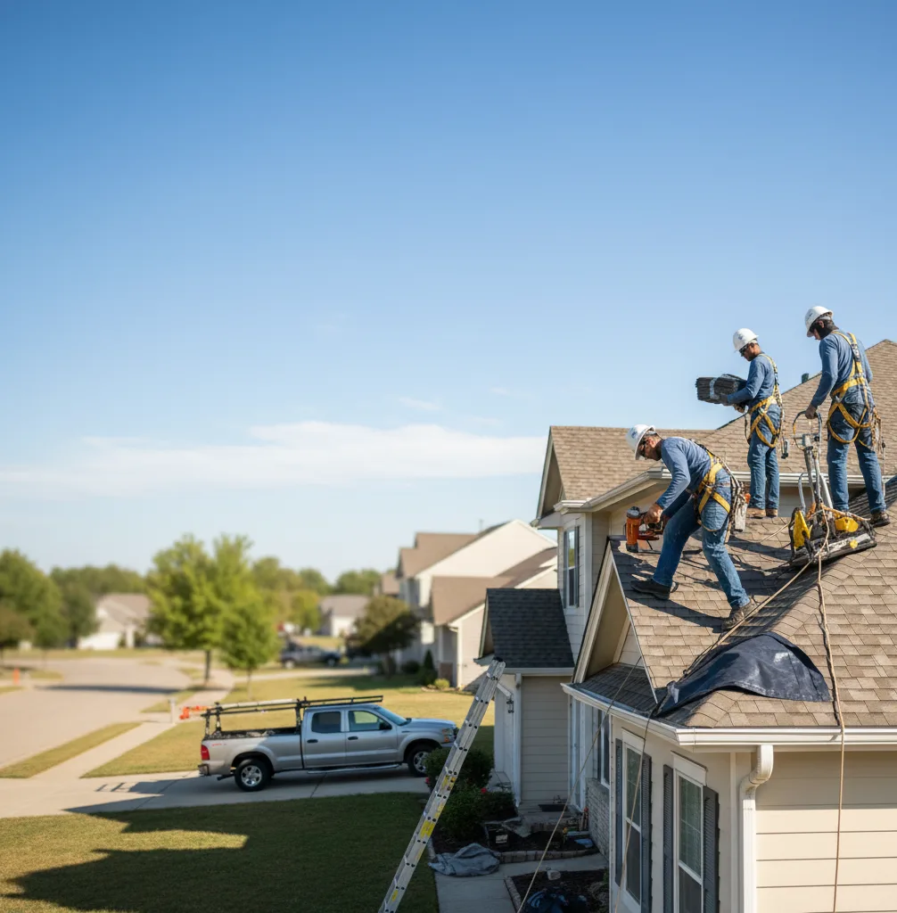 Roof Repair in Madison Lake
